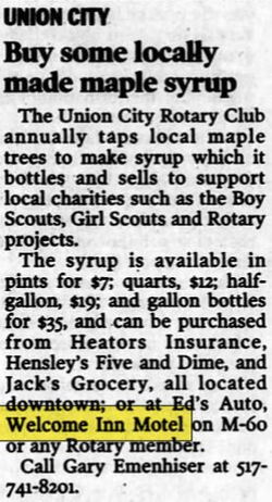 Welcome Inn Motel - Mar 2005 Mention (newer photo)